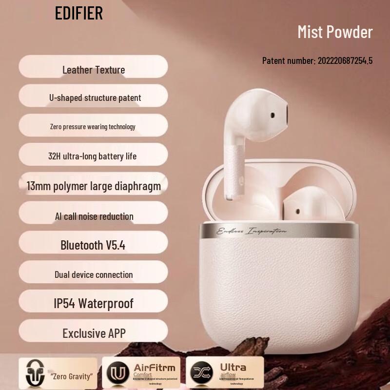 

Edifier Evo Air True Wireless Half-In-Ear Earbuds