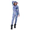 Spring New Digital Printing Performance Suit Mechanical Series Game Role Playing One-piece Costume Women