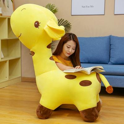40 -70cm Animacinis žirafos pliušinis žaislas įdarytas mielas gyvūnas pliušinis elnio pagalvė namų dekoras pagalvėlė vaikams mergaitėms gimtadienio Kalėdų dovana