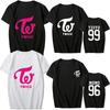 2026 TWICE Lin Nilian MOMO Zhou Tzuyu Mina Concert Around The Same Short-sleeved T-shirt Trend Women's T-shirts