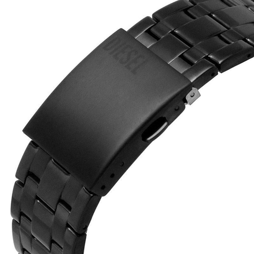 Diesel DZ4589 Split-Chronograph Schwarzfarbener Edelstahl Herrenuhr
