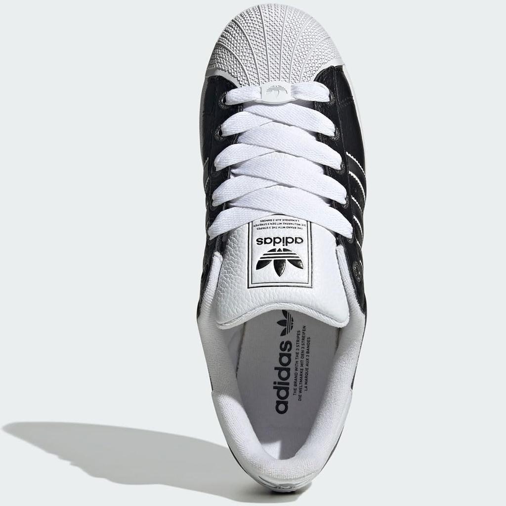 Adidas Superstar II Core Size JQ3209, Black/Matte Silver/Cloud White, 24.0cm
