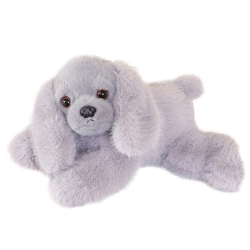Adorable Realistic Lying Dog Plush Pillow and Soothing Companion