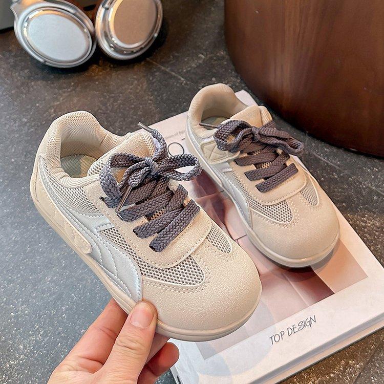 

Children s sports shoes 2025 spring and autumn new girls shoes breathable mesh casual shoes boys shoes baby shoes single shoes 37