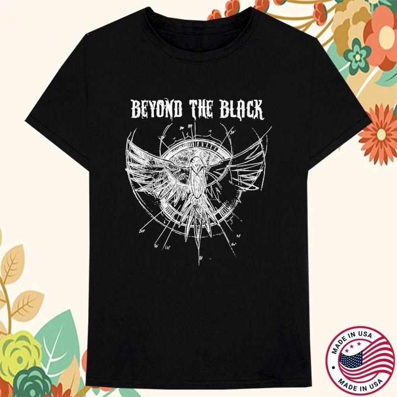 NEW Beyond The Black Raven Ornament Heavy S-5XL T Shirt Cotton Black TR653 S