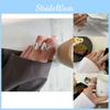 925 Eyecatching Pure Silver Artistic Heart Ring With Modern Design Folded
