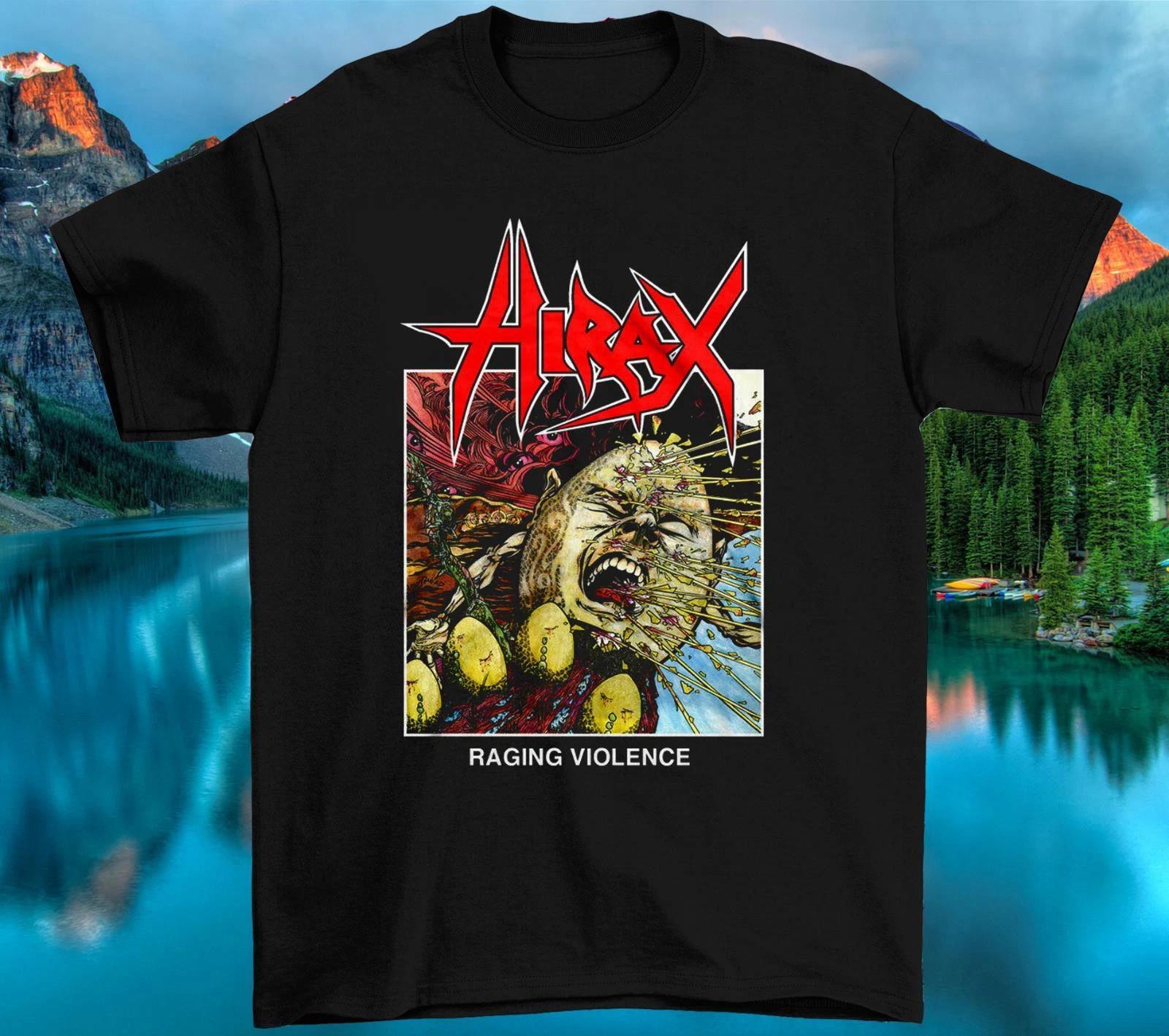 ГОРЯЧАЯ футболка Hirax Raging Violence для мужчин и женщин, подарок, полный размер S-4XL XXXL