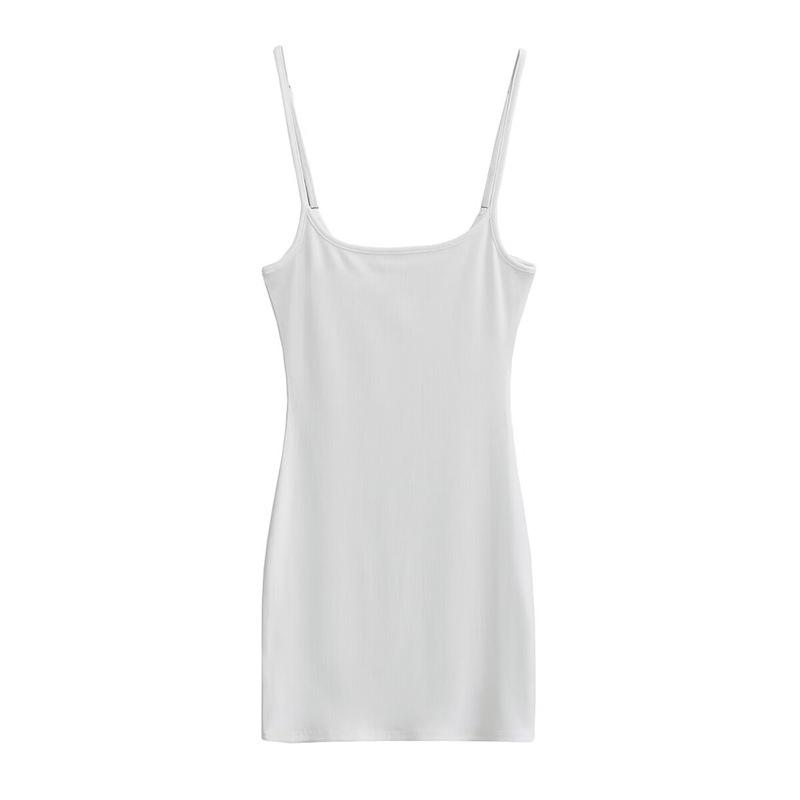 Women s Spicy Sexy Spaghetti Strap Slim Dress - Summer Elastic Fit, Hip-Hugging Short Skirt Small