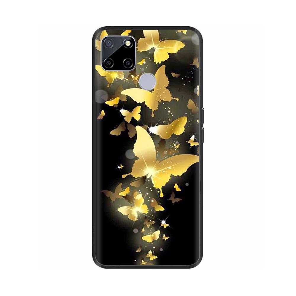 For realme C25 Case 6.5inch Silicon Back Cover For OPPO Realme C25 Case RealmeC25 C 25s 25 s Phone Case bumper Funda TPU Coque
