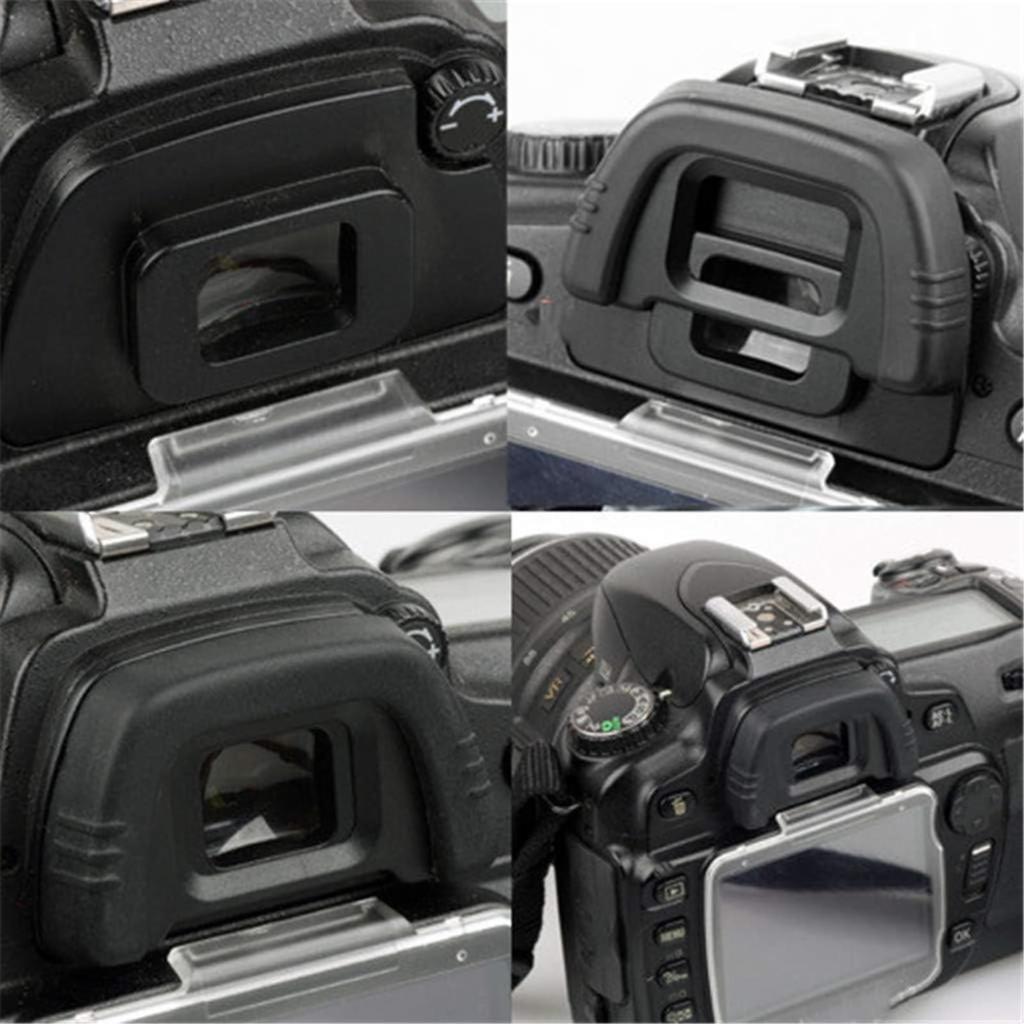 Set of 2 Nikon Compatible Eyepiece Eyecups Ideal As a Compatible with Nikon [ORGLA] DK-21 - Spare. D750, D610, D600, D7000, D90, D80, D70s, D200.