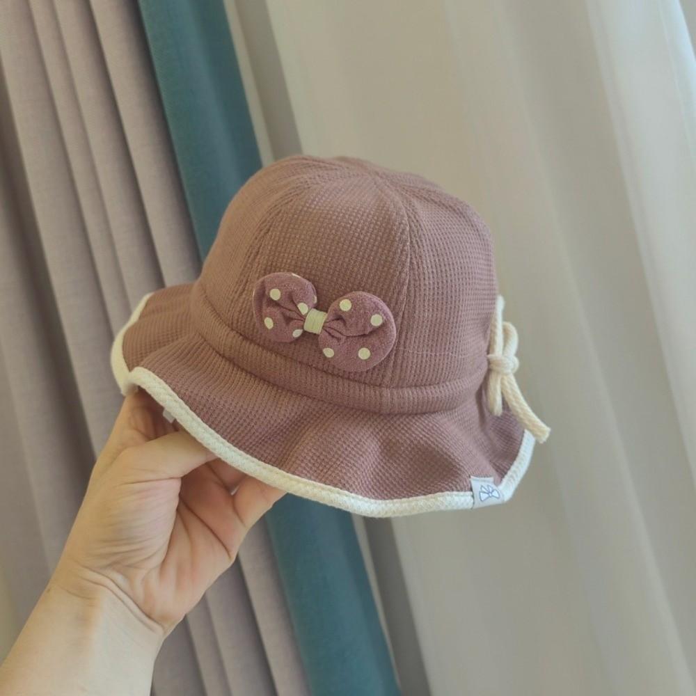 Cute Baby Bucket Hat Breathable Baby Sun Visor Hat Korean Style Fisherman Hat  Daily Use