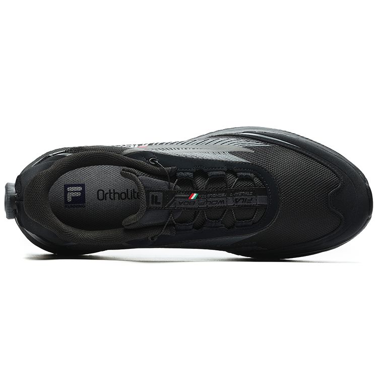 Fila Boa Wolf Training Trail Running Shoes Men Sneakers Black A12M241216FBB