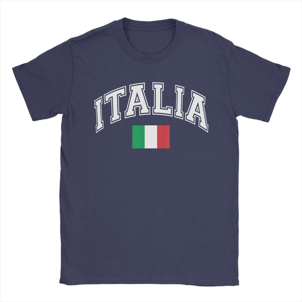 Unisex s Italy Italian Flag Italia T Shirts 100 Cotton Clothes Casual Short Sleeve Round Collar Tee Shirt Adult TShirts