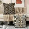 Snake Print Pillow Case Pillowcase, Double-sided Printed, Sofa Cushion, Bedroom Headboard Pillow