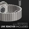 Titanfarbenes Metallarmband für Apple Watch Series 10 9 8 Ultra 2 49mm 46mm 42 41 45mm Armbänder für iwatch 7 6 5 4 Se 38mm 44mm 40mm