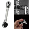 High Strength Ratcheting Wrench Set Double Head Two Direction 72 Tooth Rust Resistant Suitable for Automotive Home Use