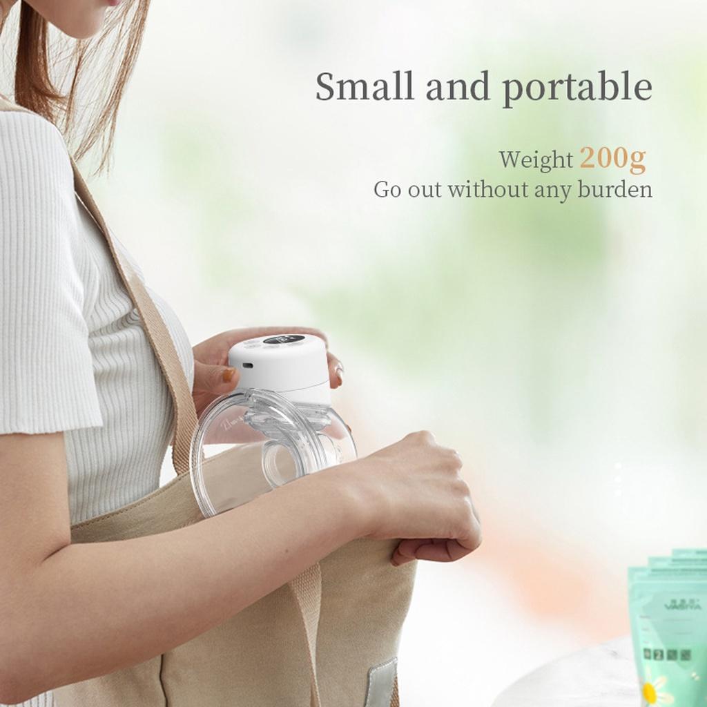 5V Hands-Free Electric Breast Pump Silent Wearable Automatic Milker USB Rechargable Portable Milk Extractor Baby Breastfeeding