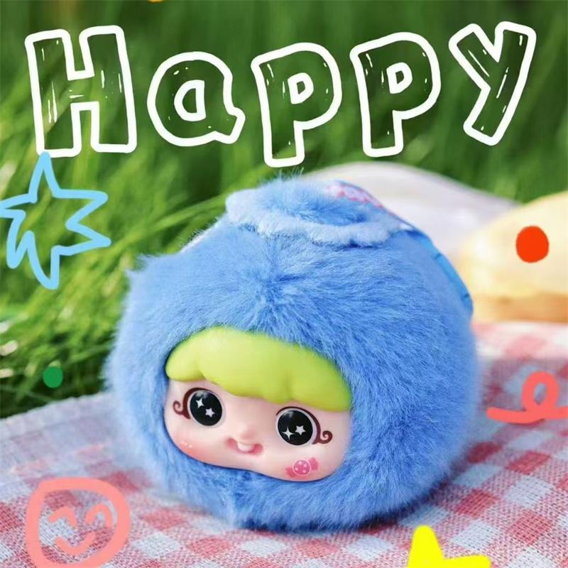 

Yaya Funny Fruit Series Plush Blind Box Figures Mystery Box Toys