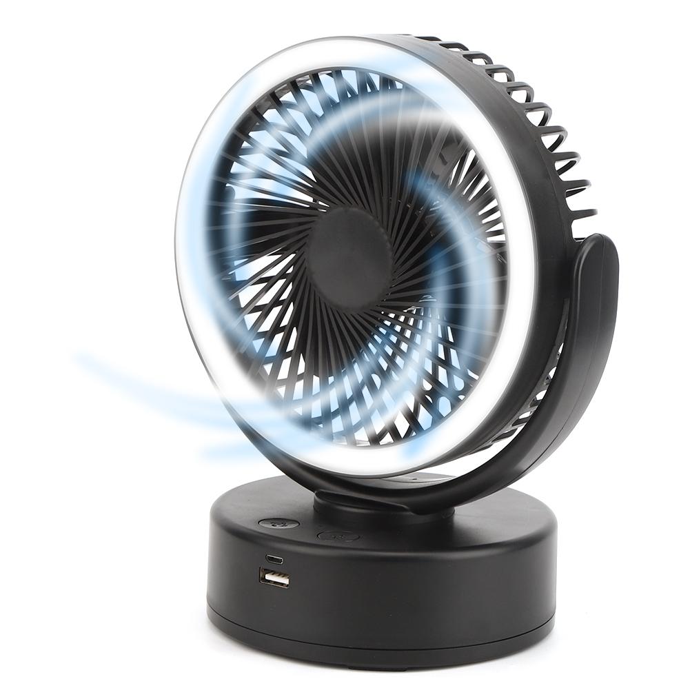 3 In 1 USB Charging Multifunctional Camping Fan Lamp Power Bank Portable Fan Light