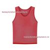 Numbered Mesh Training Vest for Team Sports Competition Uniforms with Custom Logo