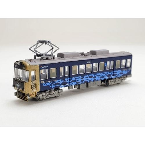 Railway Collection Tetsuro Keihan Electric Railway Otsu Line 600 Series 4th Edition, Mount Hiei and Lake Biwa, Corridor of Mountains, Water, and Light