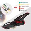 Enduro LED Tail Light Dirt Bike Rear Stop Signal Taillight Universal Moto Motobike Taillight Motocross Accessories