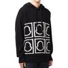 Moncler Logo Pullover Hoodie Men hoodies Black 9C00013M1240999