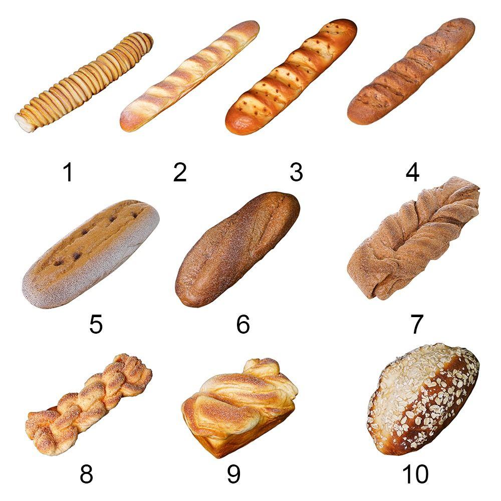 Craft Shopwindow Ornament Photo Props Home Decoration Simulation Food Artificial Bread Kitchen Toy