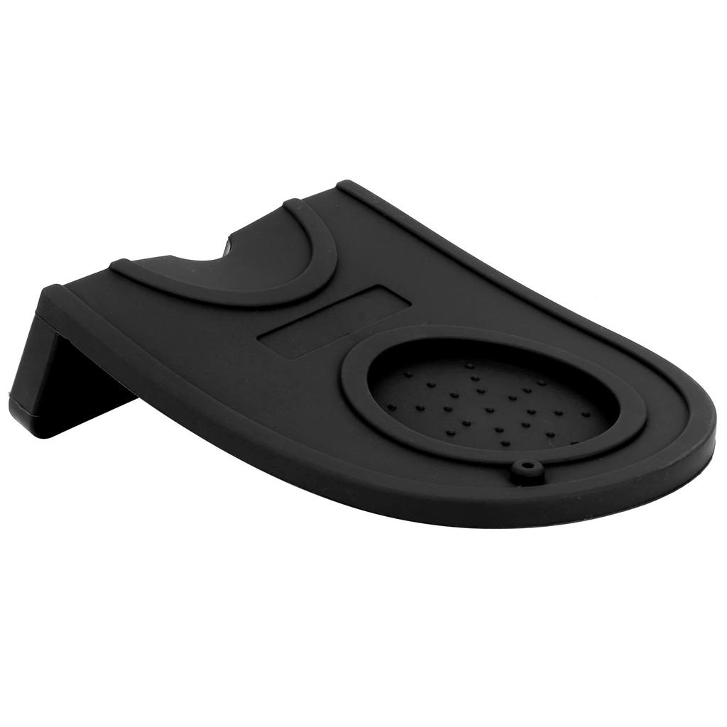 Silicone Coffee Tamper Mat Pad Coffee Tamper Holder Machine Accessories Kitchen ToolBlack