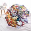 1pc Christmas Celebration Pattern Automatic Umbrella Is Fashionable and Good-Looking, Suitable for Travel and Daily Use.J014