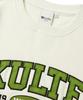 KULTE Twill Arch Logo Crewneck Ivory