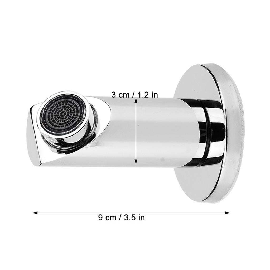Shower Spout, Copper Material, Concealed Installation Shower Faucet, 3.5 x 1.2 in for Bathroom Accessories