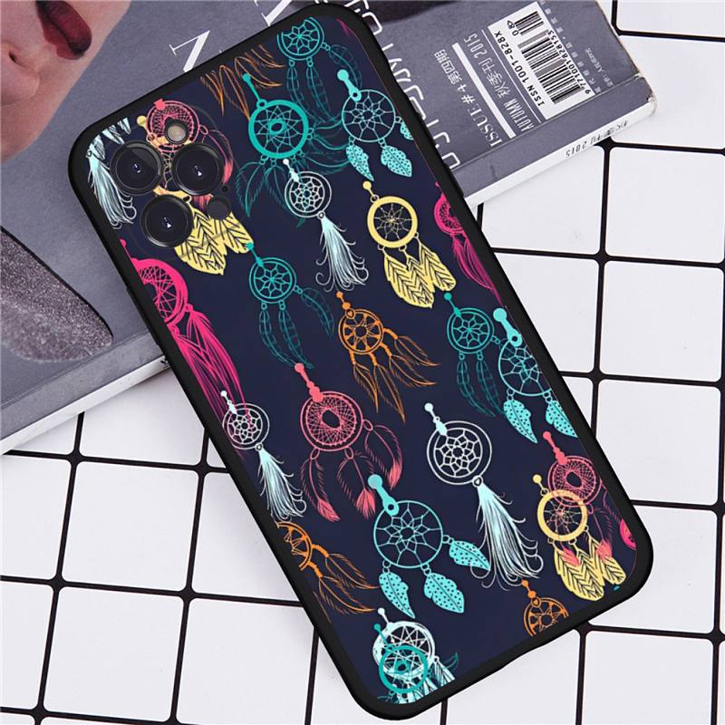 Dreamcatcher Phone Case For iPhone 14 11 12 13 Mini Pro Max 8 7 6 6S Plus X SE 2020 XR XS Funda Case