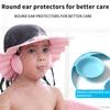 Adjustable Waterproof Ear Protection Shampoo Shield Baby Shower Cap Bath Head Cover Hair Wash Hat