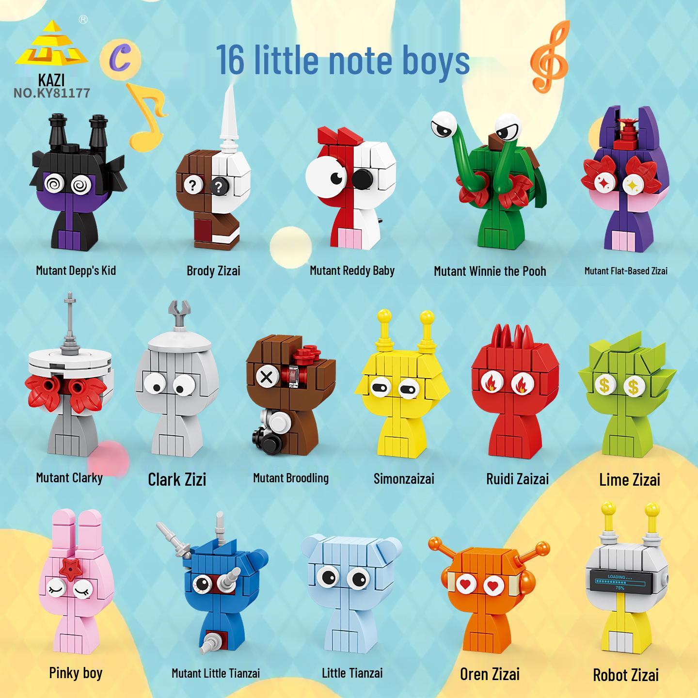 Kaizhi 81177 Compatible Lego Rhythm Box Toy - Rhythm Notes Note Oren Zizai