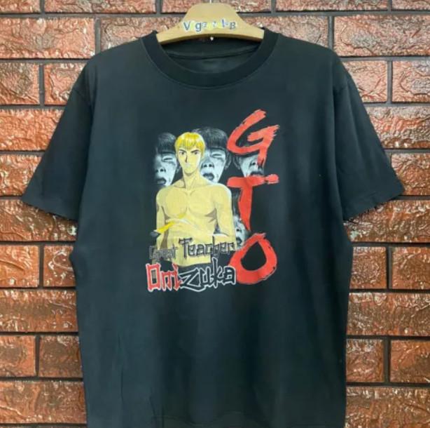 Great Teacher Onizuka Gto 1997 Iconic Japanese Anime Manga T Shirt S-5XL S
