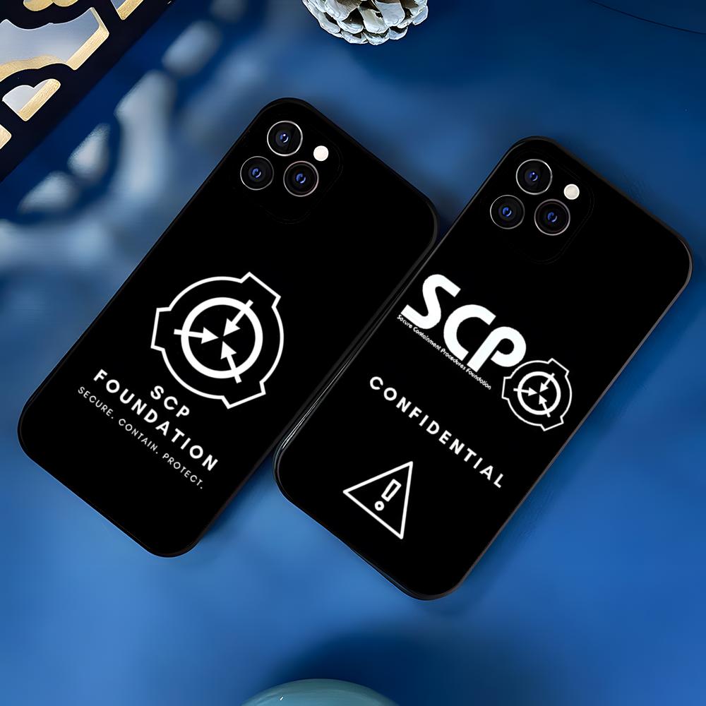 SCP Foundation Phone Case For IPhone 17 Pro Max 16 15 14 Pro Max 13 11 Air Plus Silicone Cover