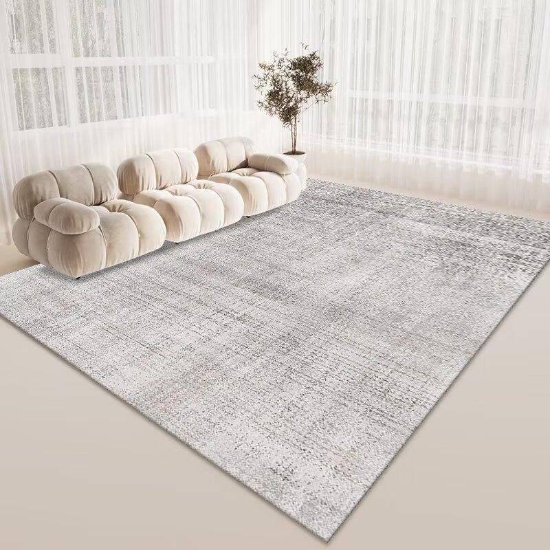 Simple Crystal Velvet Carpet, Living Room Sand And Coffee Table Carpet, Large Area Of Floor Mats Next To The Bedroom Bed