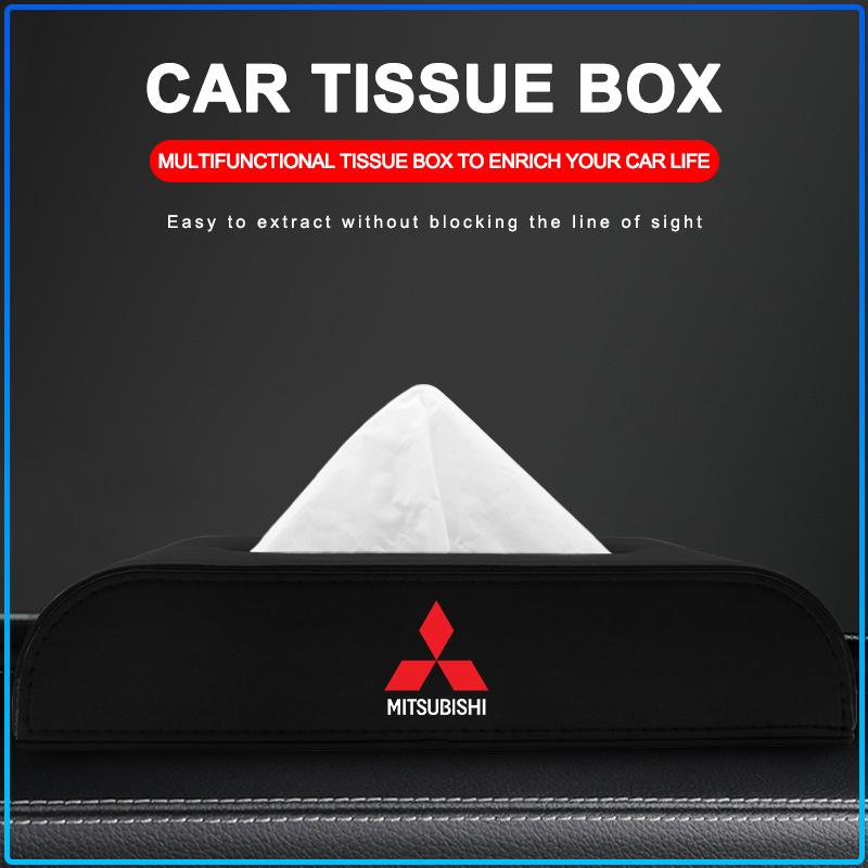1Pcs Car Tissue Box Holder Armrest Box Storage Case Car Accessories For Alfa Romeo 147 159 156 Giulietta Giulia Mito Spider Alpha Nheadrest