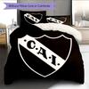 Club Atletico Independiente Pattern Bedding Home Decoration Birthday Gift (1 * Duvet Cover + 2 * Pillowcase, Without Core)