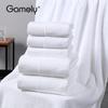 Pure White Cotton Bath & Face Towel Set