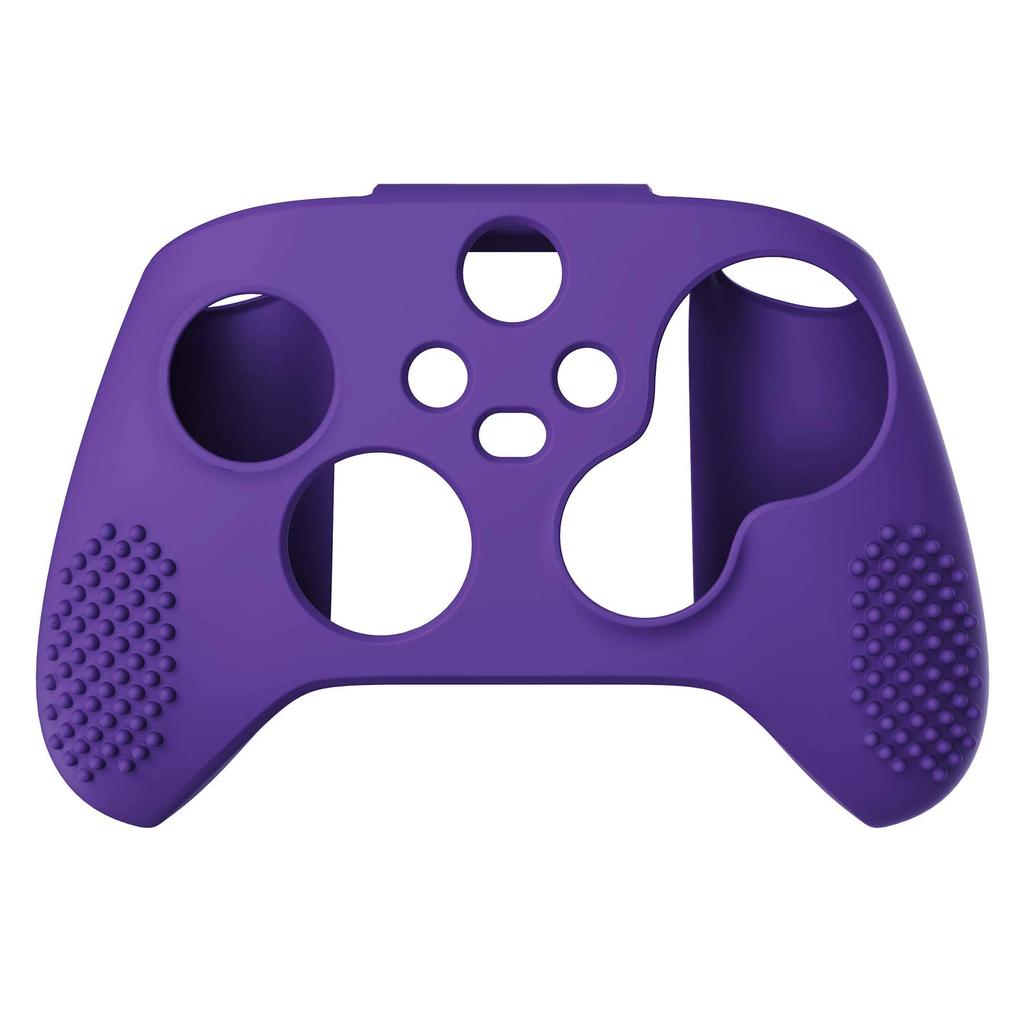 eXtremeRate PlayVital 3D Studded Xbox Series Controller Silicone Cover Skin with 6 Black Thumb Grip Soft Rubber Case Protector for Xbox Core Wireless