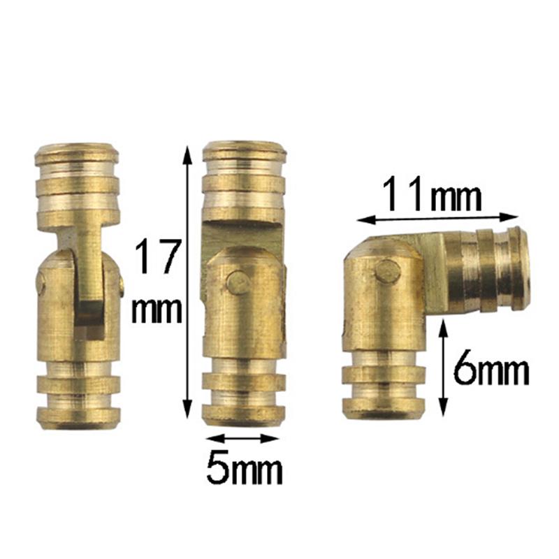 Cutie de bijuterii din cupru, alamă, 10 buc. Balamă ascunsă invizibilă pentru butoi