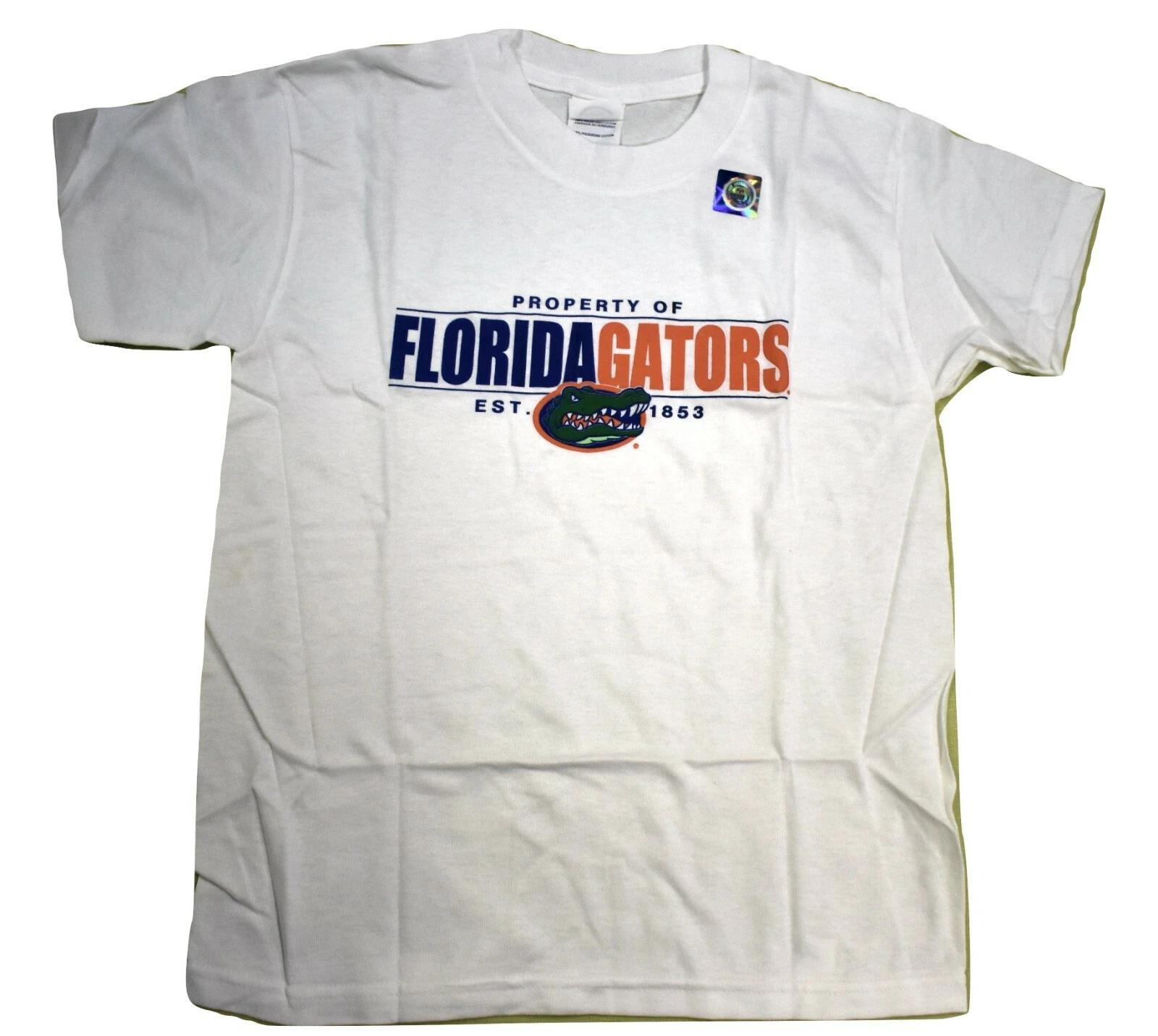 NCAA Youth Property of Florida Gators Shirt New S, M, L, XL L