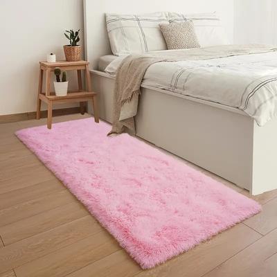 Rugs for Bedroom Long Plush 2x6 Feet Runner Rug for Living Room Ultra Soft Shaggy Carpet for Christmas Home Decor