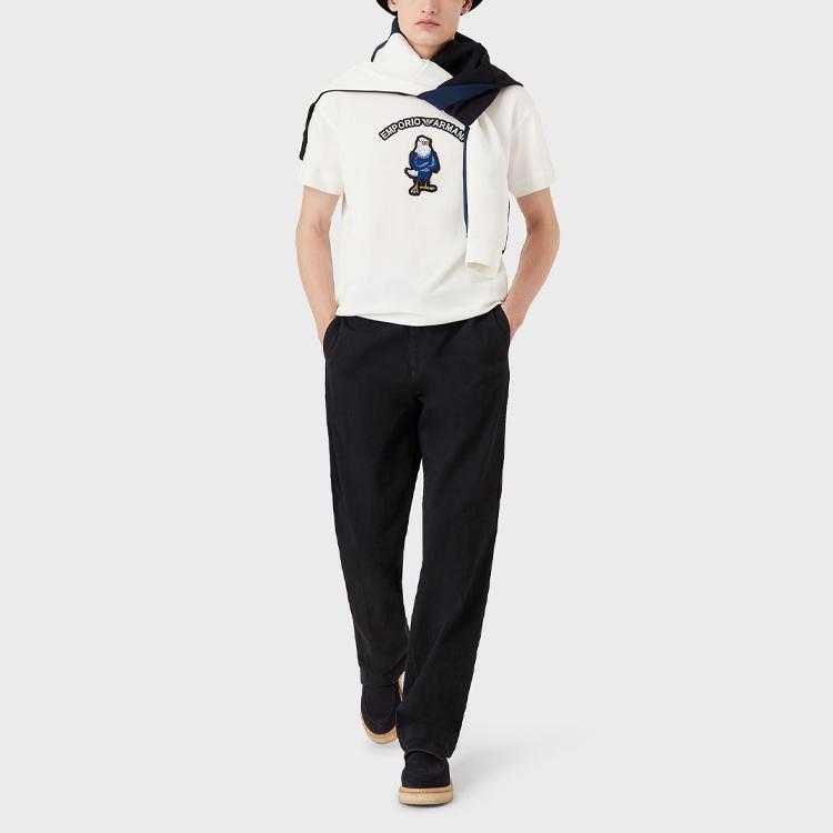 EMPORIO ARMANI T Shirt Men's White 3L1T6A-1JWZZ-0101