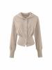 Spring 2026 Women's Diamond Chain Hooded Cardigan & Flare Pants Set