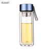 GUOZI Portable Tea Infuser Double-Layer Glass Cup
