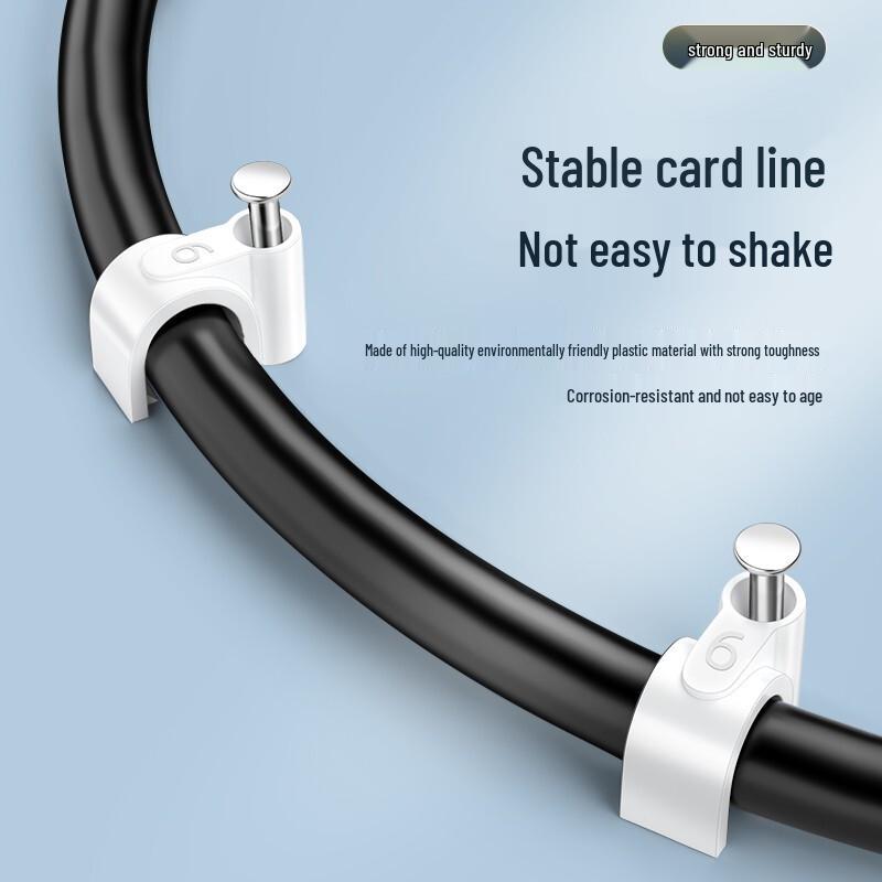 Shanze Round Cable Clips Wall Tacks