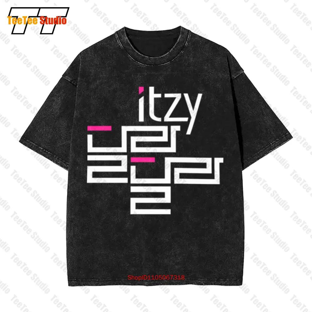 Itzy Dalla Dalla Logo Vintage Oversized T-Shirt JFTF
